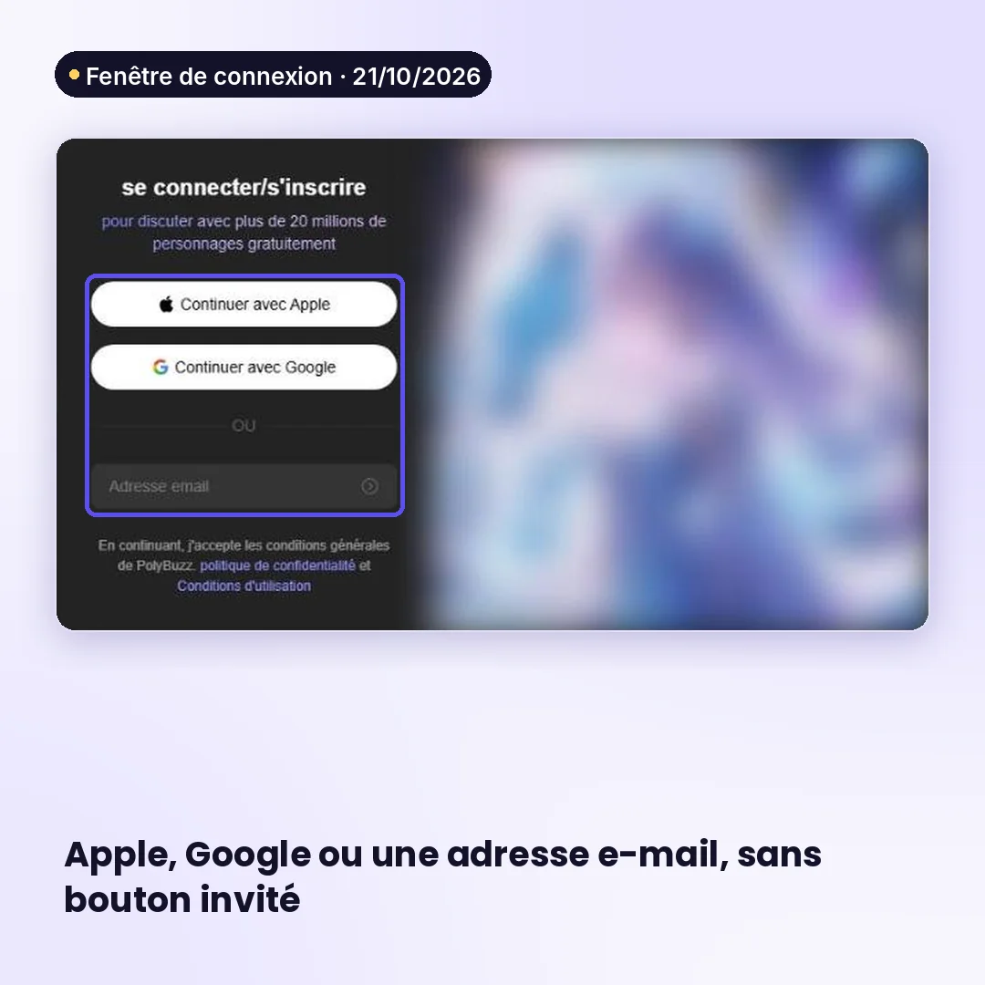 polybuzz connexion